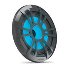 Fusion® EL Series Marine Speakers, 6.5" 80 Watt Gray Marine Sports Speaker (Pair) with RGB LED Lighting