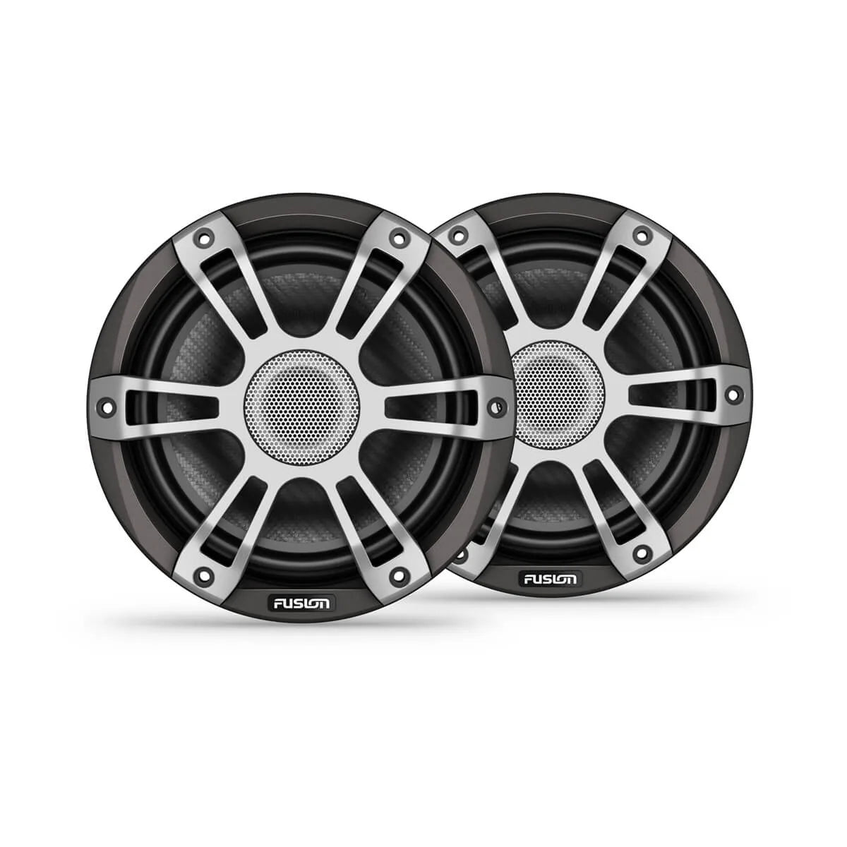 Fusion® Signature Series 3i Marine-Lautsprecher, 7,7 Zoll, 280 Watt, Sportgrau, koaxiale Marine-Lautsprecher (Set)