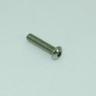Harkenschraube M6 x 16 mm A4 Edelstahl Flachkopf