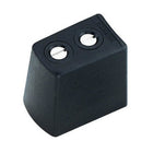 Harken MR/CB 27 mm højt endestop til Midrange skinne
