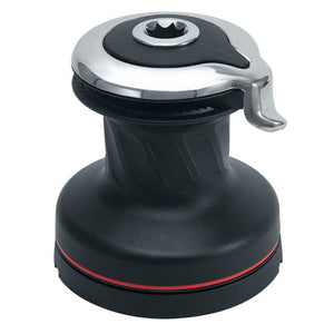 Harken Radial skødespil 20ST 1-speed sort alu.
