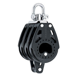 Harken Carbo Blok 57 mm tripel, svirvel, hunsvot,
