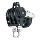 Harken 40 mm Carbo tripelblok med svirvel og hunsvot