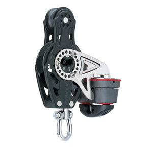 Harken Carbo Ratchet Blok 57 mm enkelt, violin, Ca