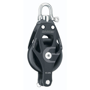 Harken Element blok 45 mm enkelt m. svirvel