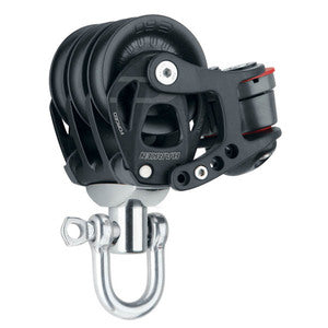 Harken Element blok 60 mm tripple m. Cam-Cleat
