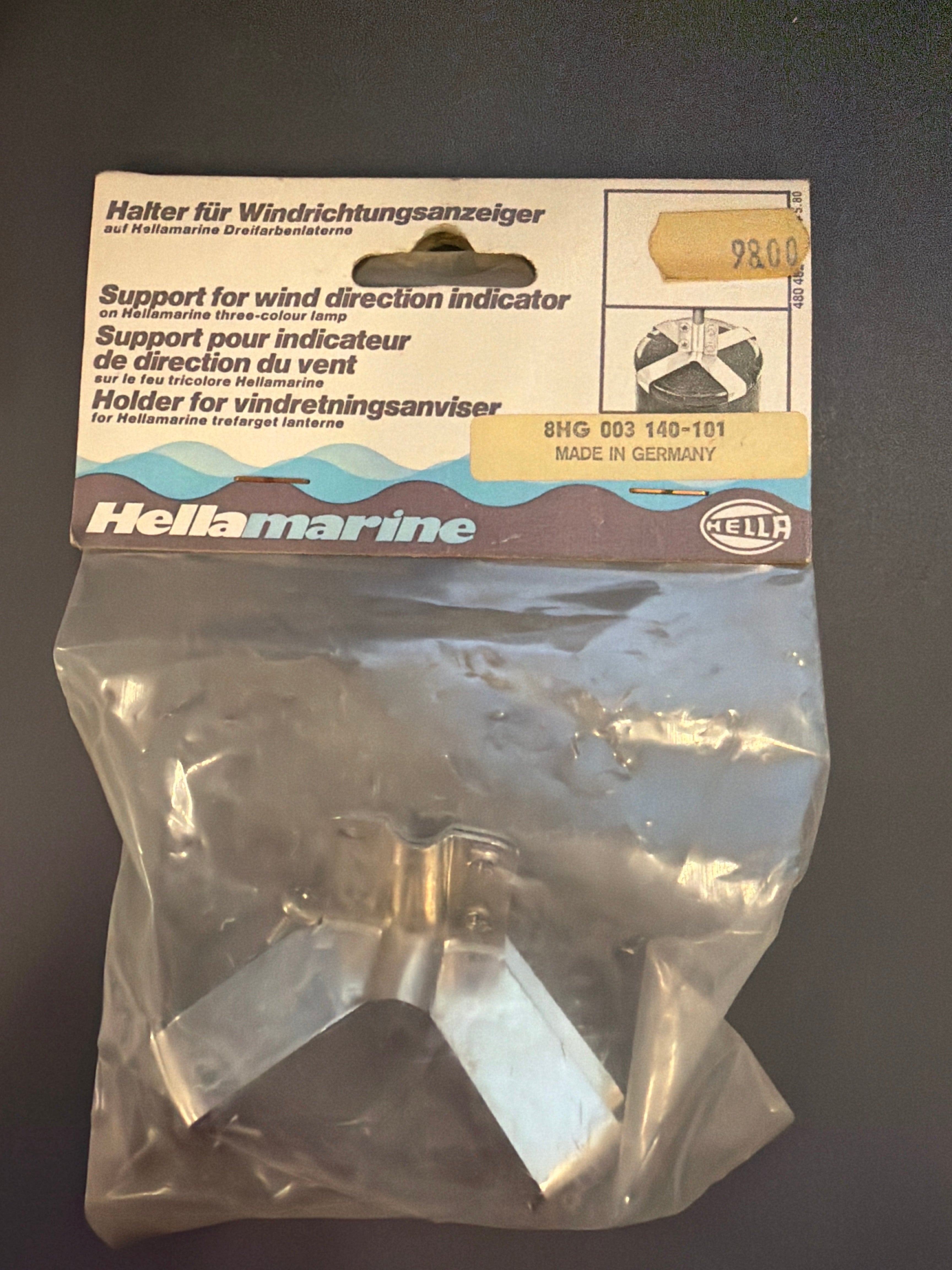 Holder til vindretningsviser – Hella Marine