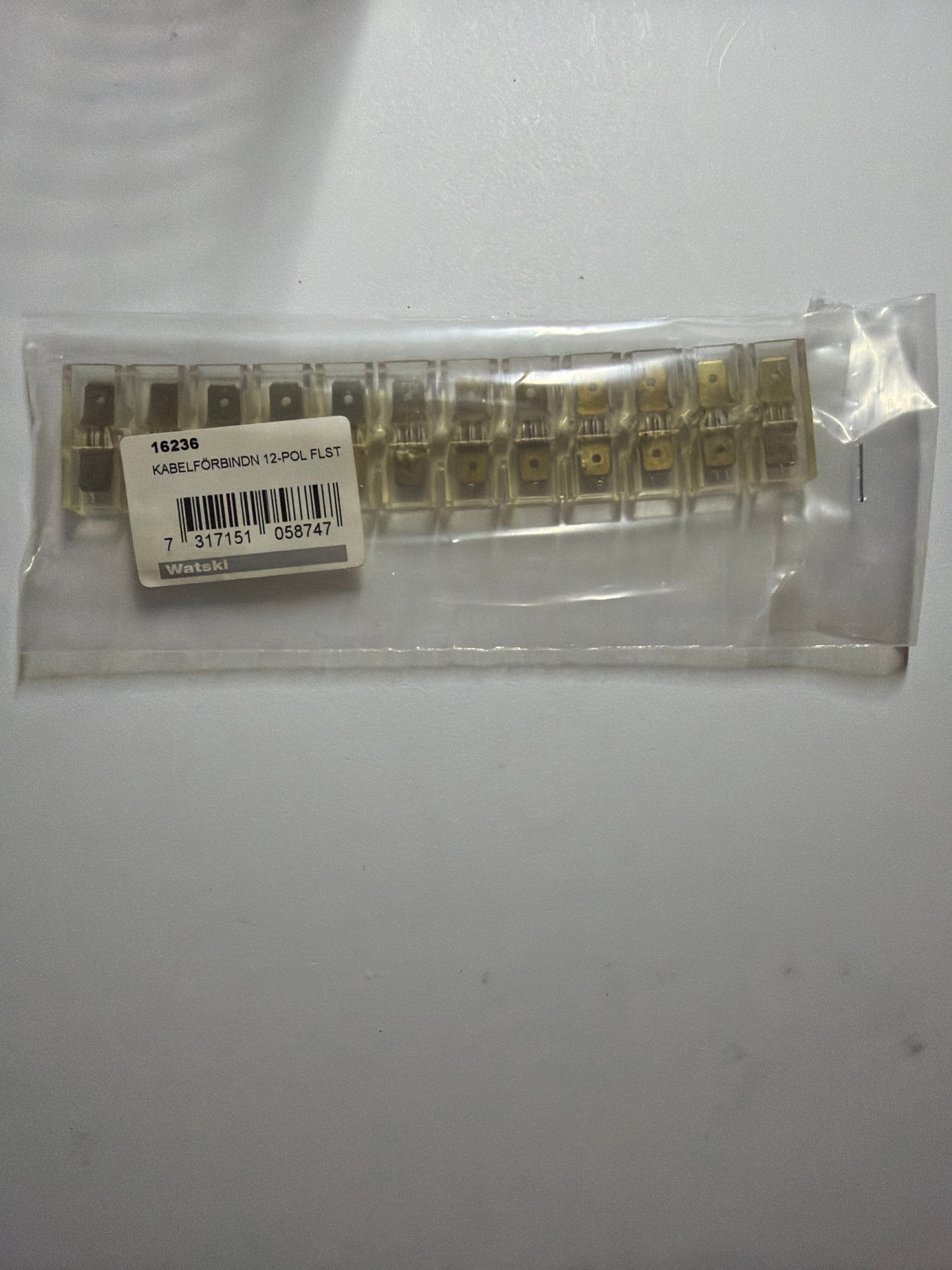 Kabeltilslutning 12-Polet – Fast (Marine)