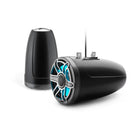 JL Audio® M6 indkapslet tower-højttalere 8,8" med LED og titaniumsportsgitter