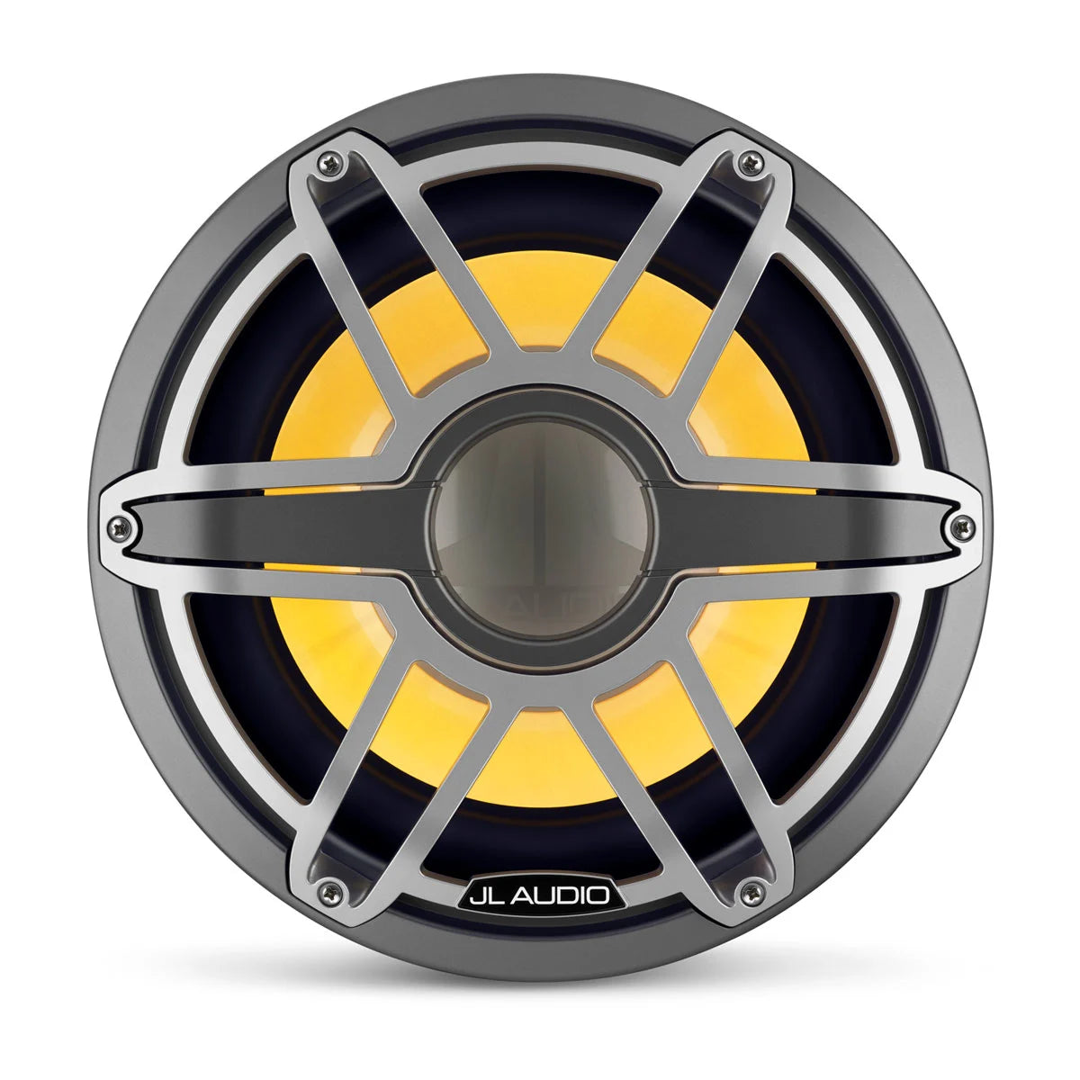 JL Audio® M7 marine-subwoofer 12" med LED og titaniumsportsgitter