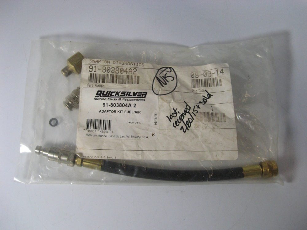 Quicksilver adapterkit til brændstof- og lufttryksmåler 91-803804A2
