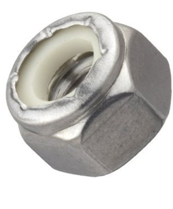 Quicksilver selvlåsende møtrik 7/16-20 med nylonindsats, reservedelsnummer 11-8M0204653