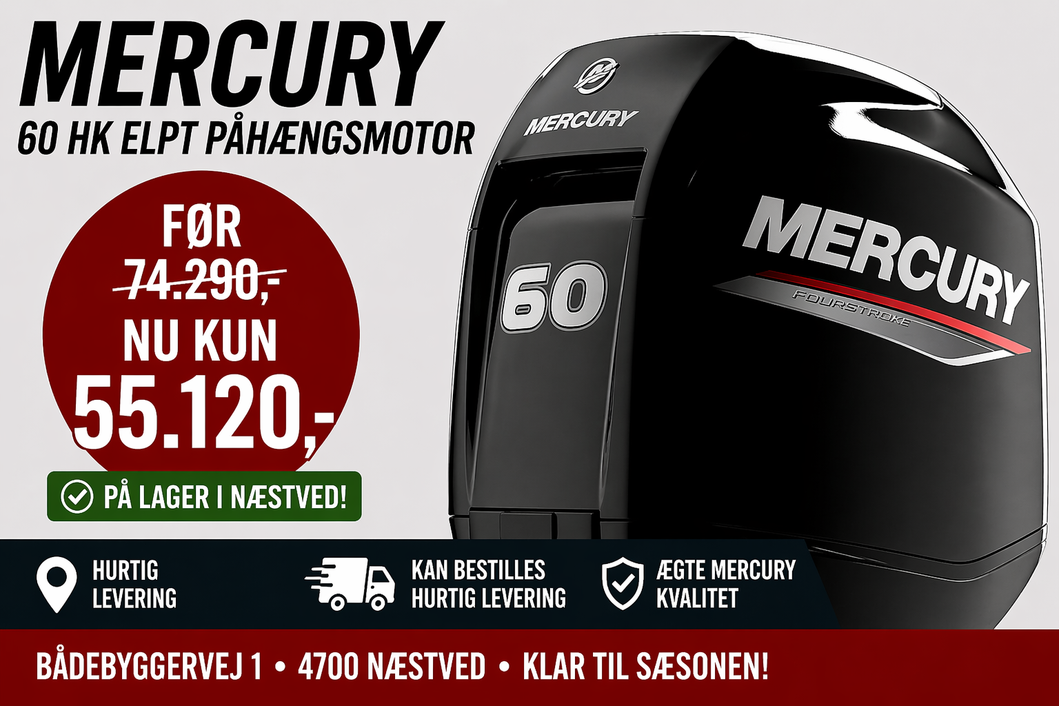Mercury F 60 ELPT EFI