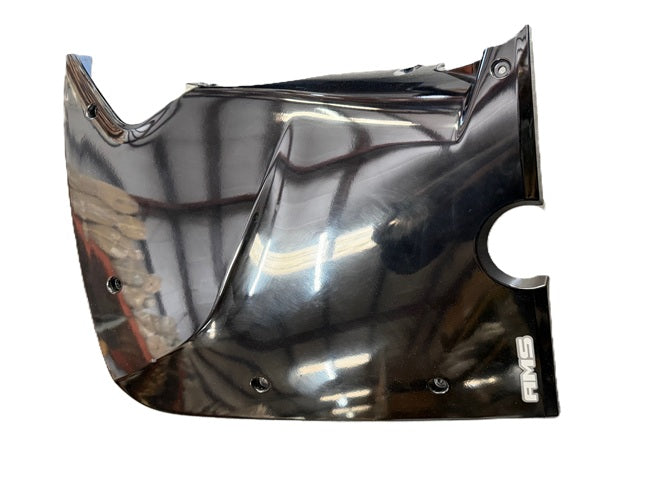 Sort Mercury Marine bageste kåbedæksel 8M0199897 til V10 Verado