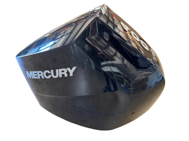 Mercury Marine øvre motorkappe i Phantom Black til 5,7L V10 Verado