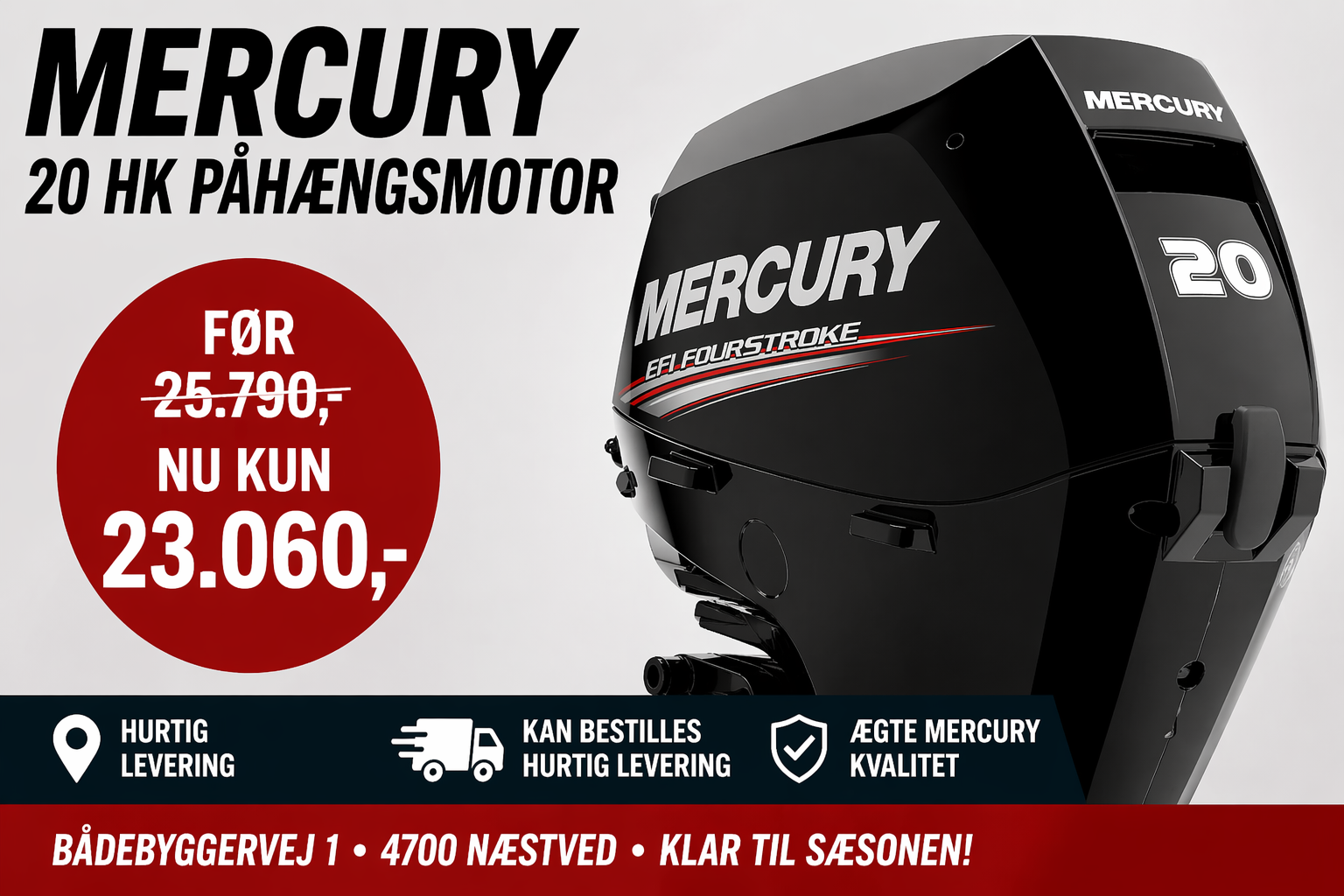 Mercury F 20 MH EFI