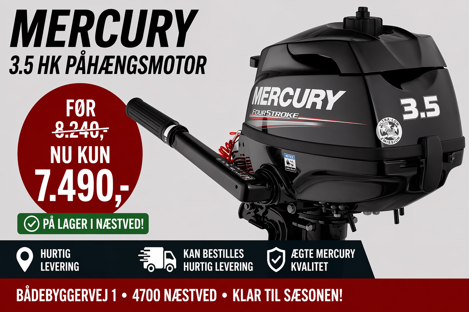 Mercury F 3.5 MH