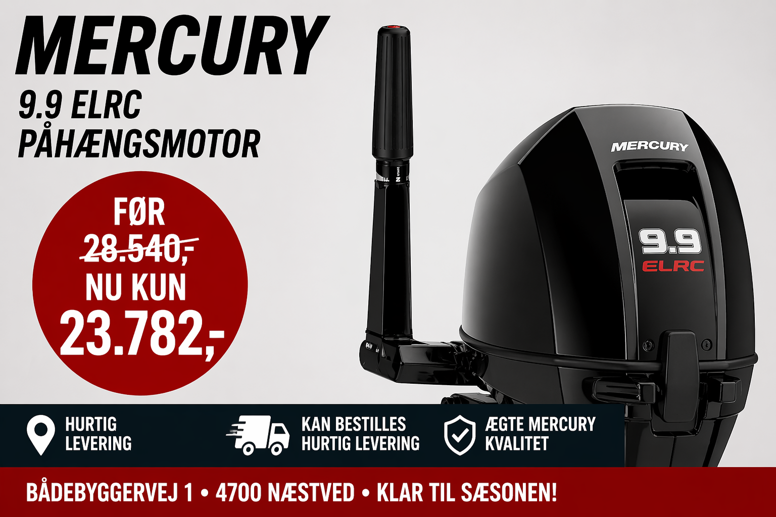 Mercury F 9.9 ELRC EFI