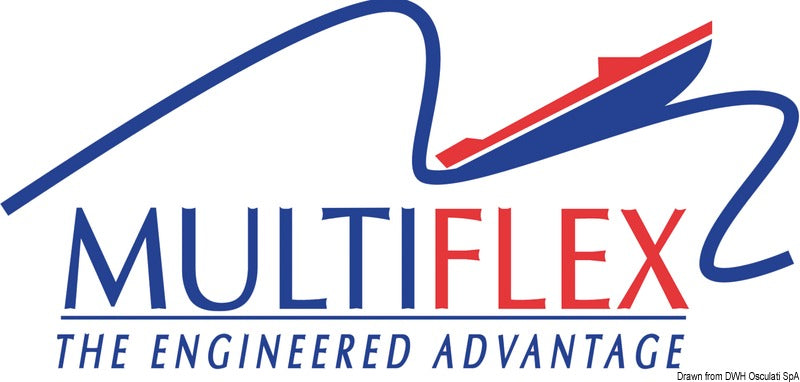 Multiflex hydraulisk styresystem-kit til indenbordsmotor op til 115 hk