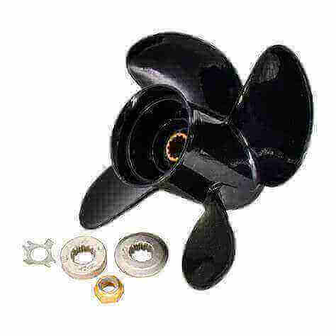 Mercury SpitFire 10,6 x 11 RH 4-bladet aluminiumspropel 48-8M8026620