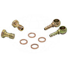 Orbitrade Slangestuds Banjo.1/2-20. 6mm. 2 stk