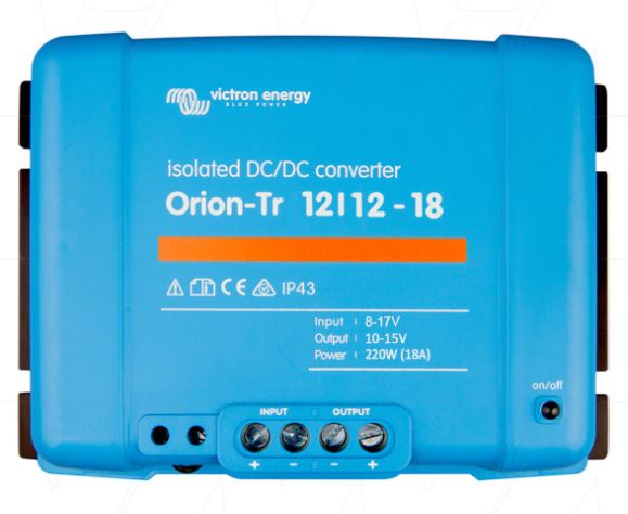 Victron Orion-Tr converter 12V/12V 18A galvanisk isoleret