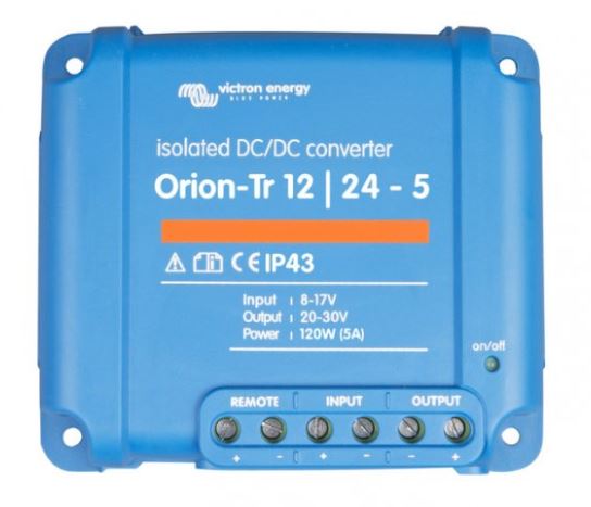 Victron Orion-TR converter 12V til 24V 5A 120W