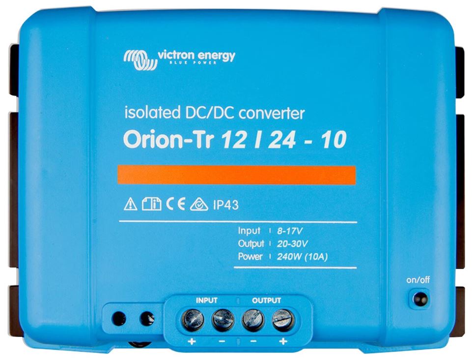 Victron Orion-Tr DC-DC converter 12/24V 10A 240W isoleret