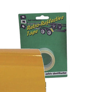PSP Retro Reflexband 25mmx2,5m Gelb 2r
