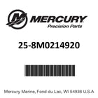 Quicksilver/Mercury O RING - P/N: 25-8M0214920