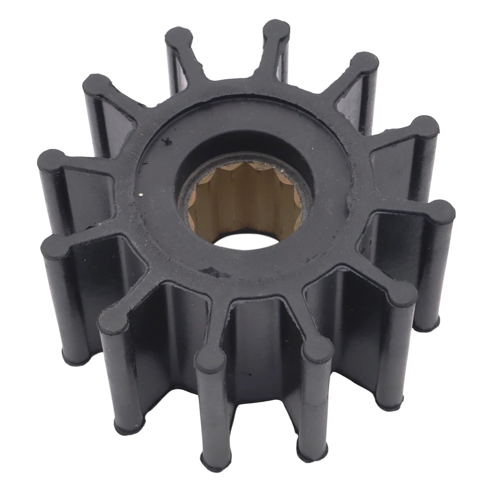 Pumpeimpeller 57 x 31,6 mm – 12 blade – Jabsco 1210-0001 (Volvo Penta D2-55/D2-75/2003T/2003TB/V6/V8 og Yanmar 3JH, 4JH)