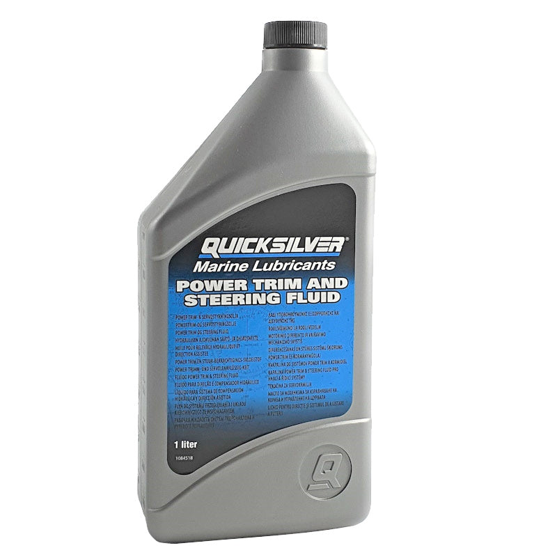 Quicksilver hydraulikolie til powertrim og servostyring 1 L – 92-858075QB1