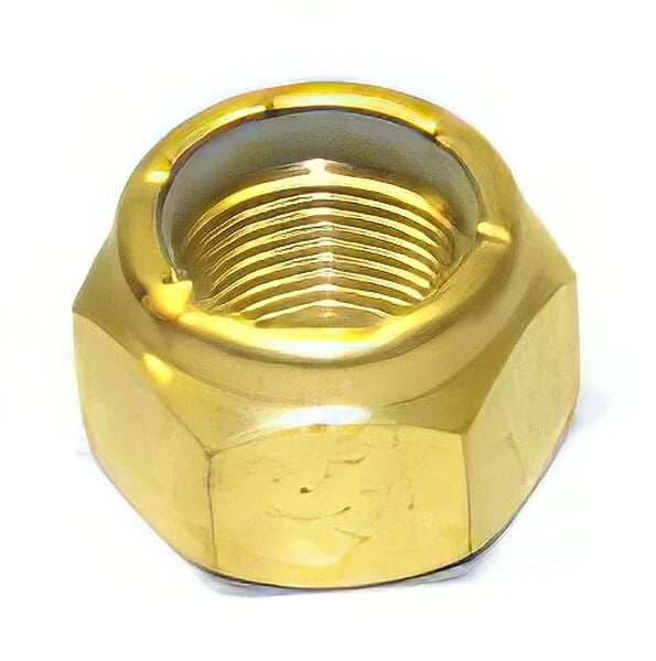 Quicksilver propellermøtrik i messing 1.00-14, reservedelsnummer 11-82671127