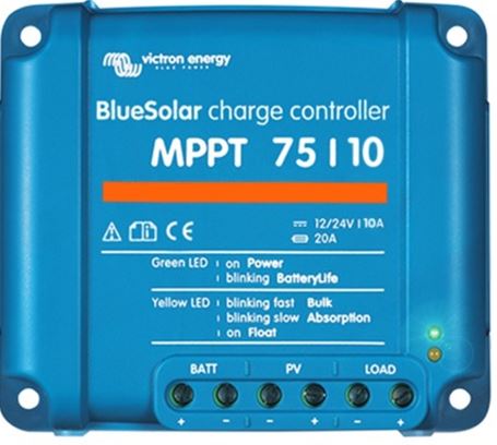 Victron BlueSolar MPPT 75/10 solcelleregulator