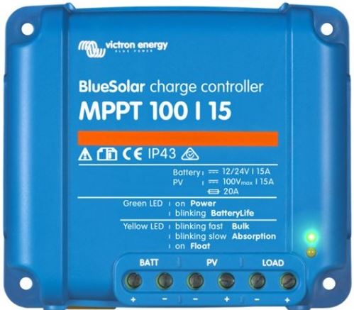 Victron BlueSolar MPPT 100/15 solcelleregulator
