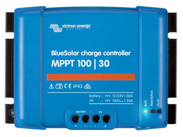 Victron BlueSolar MPPT 100/30 solcelleregulator 12/24V