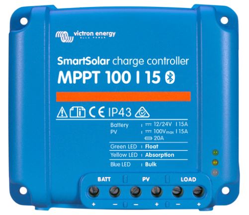 Victron SmartSolar MPPT 100/15 solcelleregulator