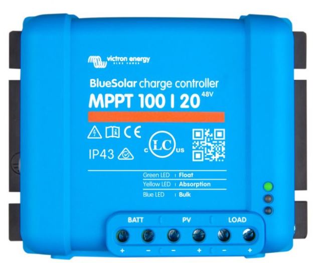 Victron BlueSolar MPPT 100/20 solcelleregulator 48V