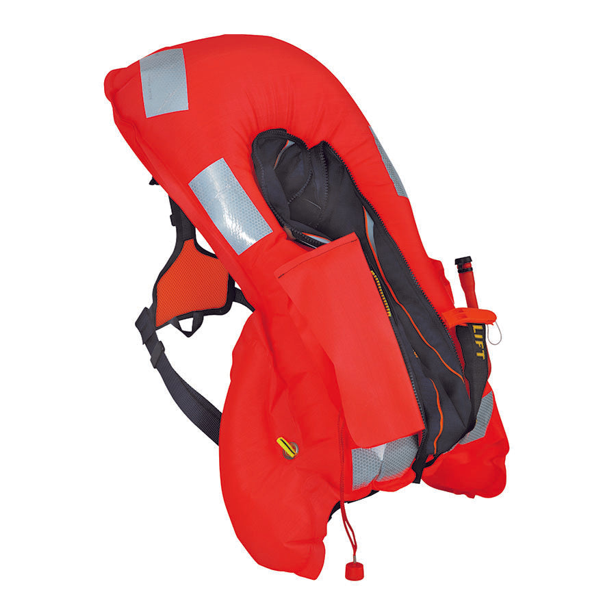 SECUMAR SECUFIT – blå/orange  Oppustelig redningsvest til roning, kano og paddle – 150N