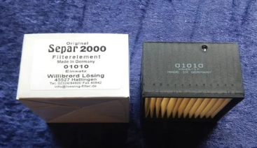 Separ filterelement SWK2000/10 (50602-01010) – 10 micron