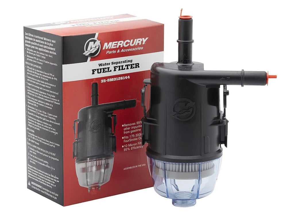Mercury vandudskillende brændstoffiltersæt 10 mikron – 35-8M0126144