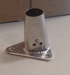 Scepterfod Ø 25 mm firkantet skrue huller.