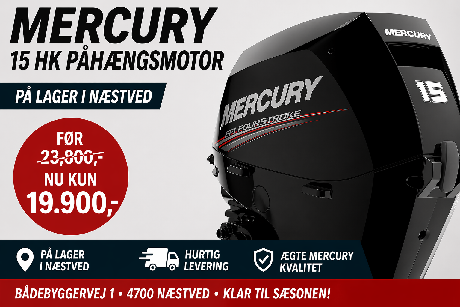 Mercury F 15 MH