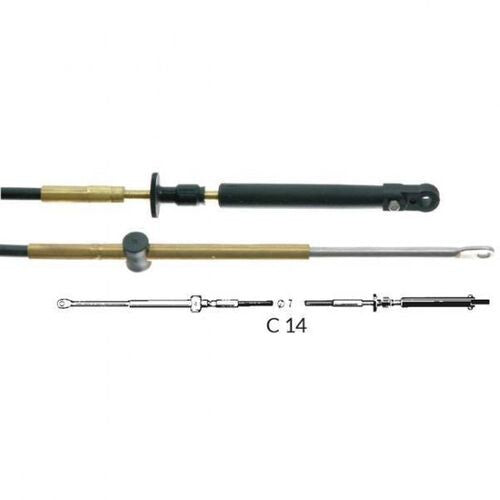 Ultraflex C14 motor kontrolkabel - flere varianter fra 6 fod - 24 fod