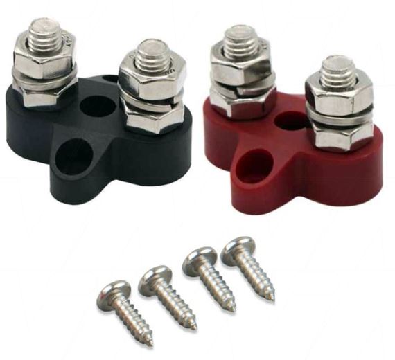 Victron dual terminal stud M8 linked set 150A 70V