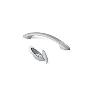 Klettgriff mit Abdeckung 287mm Grau