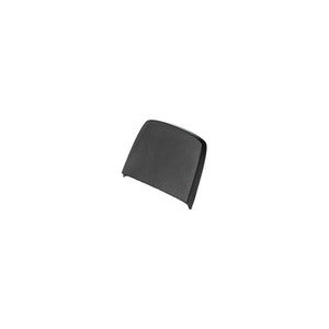 Velcron Scharnier-Abdeckplatte Schwarz (3-Loch S)