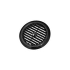 Klett-Lüftungsgitter 75mm Schwarz