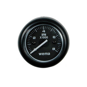Wema Drehzahlmesser ca. 8000 U/min (Ø 52 mm)