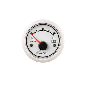 Wema Wassermessgerät Weiß 0-190 Ohm